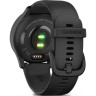 Смарт-часы GARMIN VIVOMOVE SPORT черные с серым безелем и силиконовым ремешком 010-02566-00